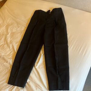 Soeur Black Dress Pants Straight-Leg Tailored